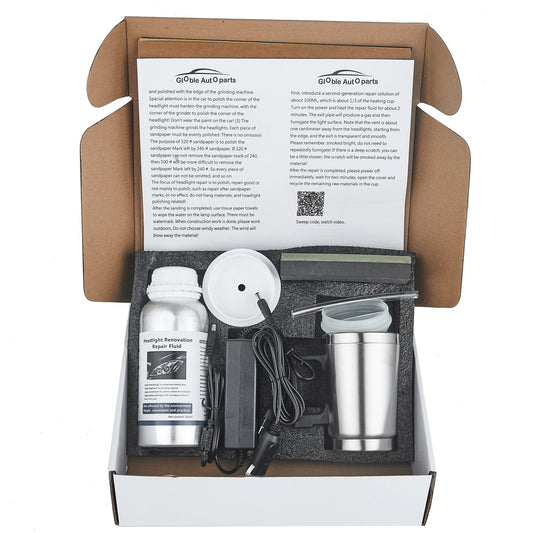 Kit Restauration De Phares Pro Transparence