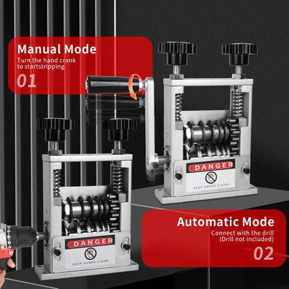 Machine À Dénuder Les Fils Manuelle Cuivre Rapide Double Entraînement 6 Canaux