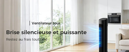 Ventilateur Sans Pales 80 Cm Avec Télécommande Silencieux
