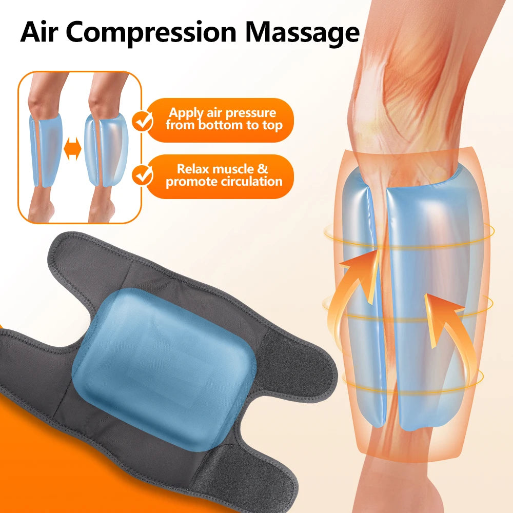 Masseur de mollets sans fil – compression d’air et chaleur