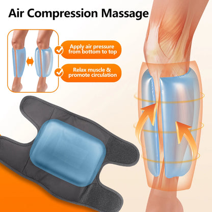 Masseur de mollets sans fil – compression d’air et chaleur