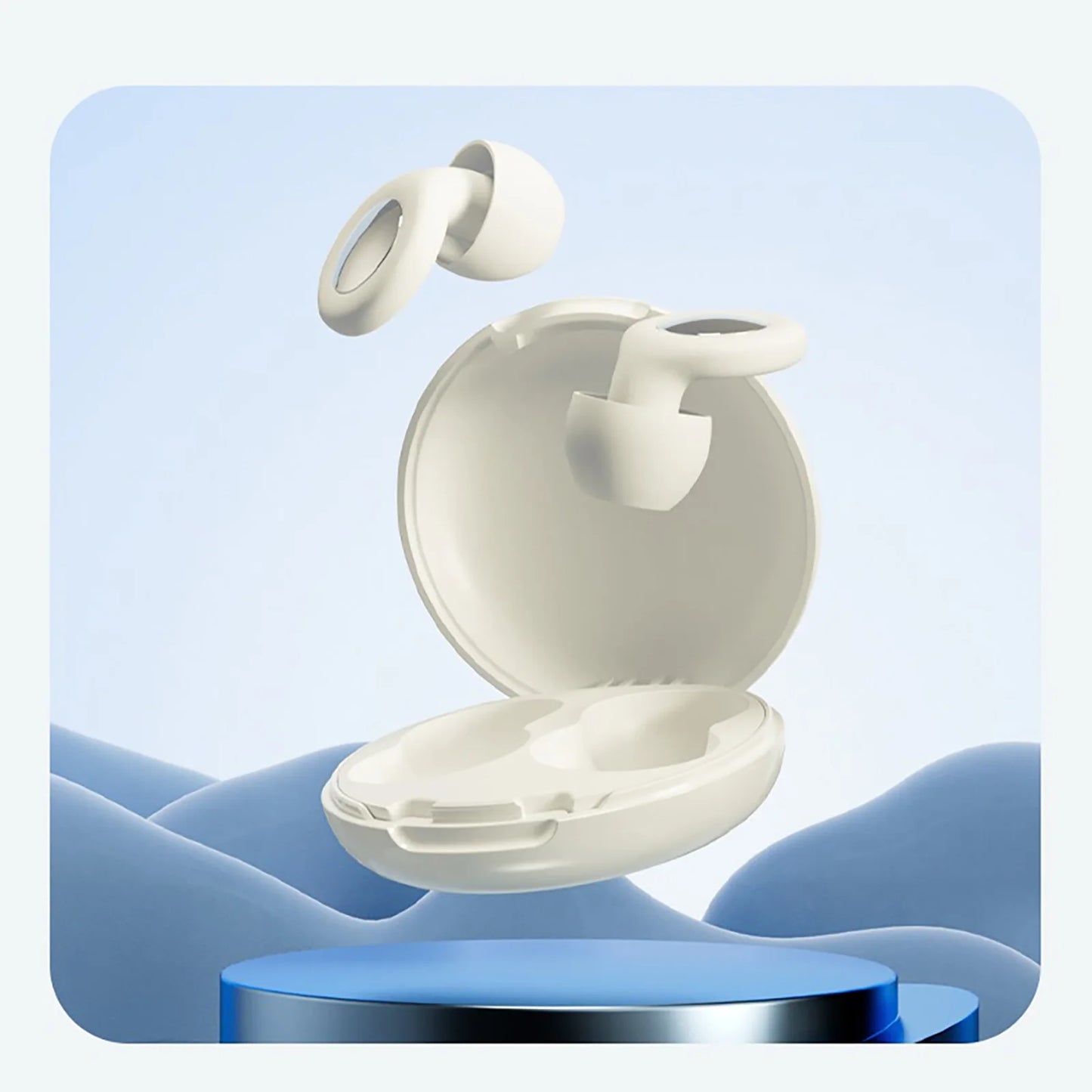 Bouchons d’oreille anti-bruit ZenEar Noir