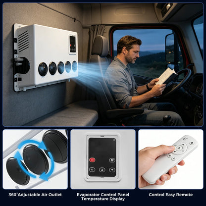Climatisation Camping Car 12V 24V Toit Électrique Pour Remorques