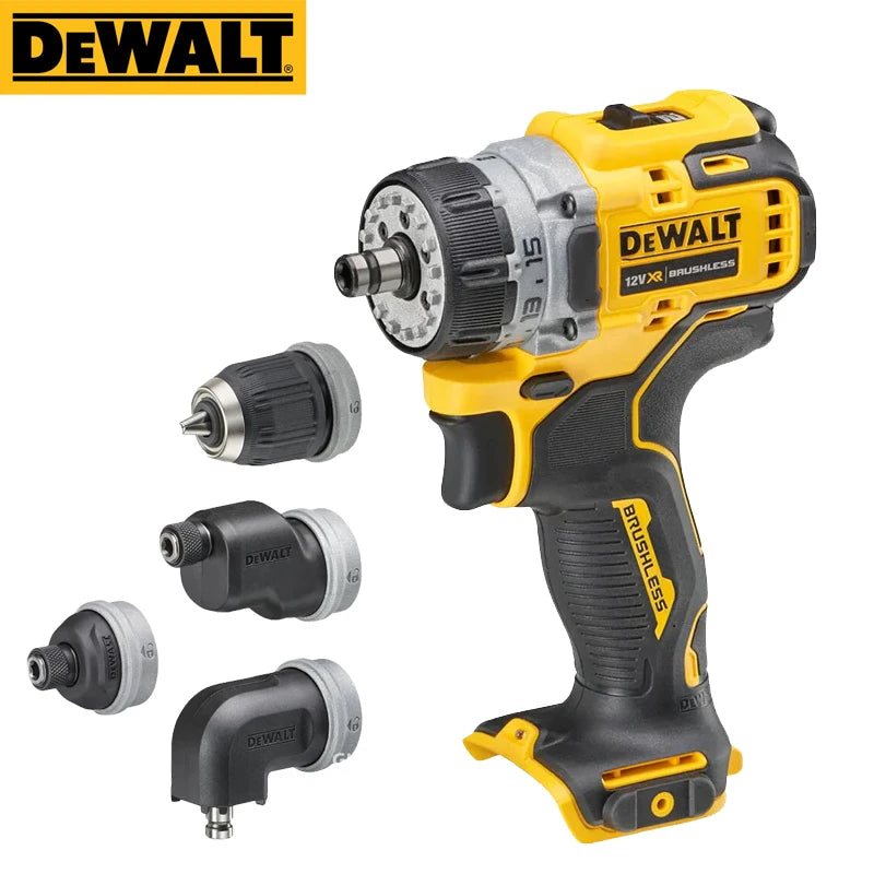 DeWalt DCD703 Perceuse Visseuse Brushless 5 En 1 Compacte Batteries 12V Max - Manuzen