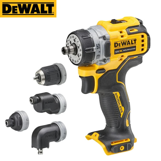 DeWalt DCD703 Perceuse Visseuse Brushless 5 En 1 Compacte Batteries 12V Max - Manuzen