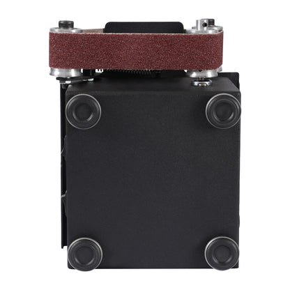 Mini ponceuse à bande 100 W – 7 vitesses, 10 bandes