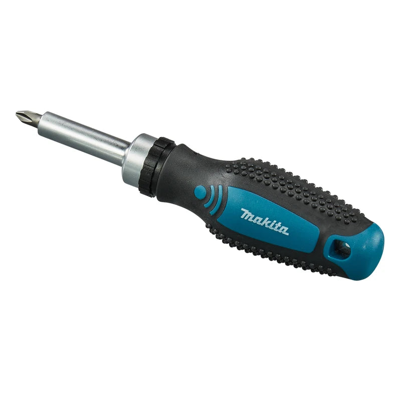 Tournevis Magnétique Cliquet Makita D58833 Embouts Remplaçables et Antidérapant