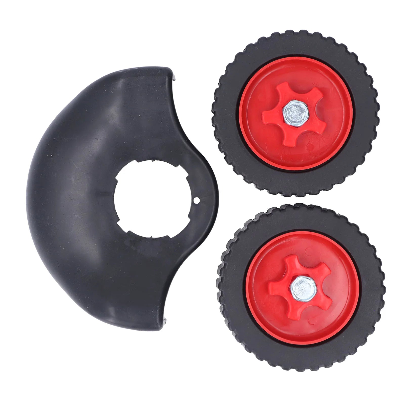 Roues Débroussailleuse Portables Supports ABS Nylon Installation