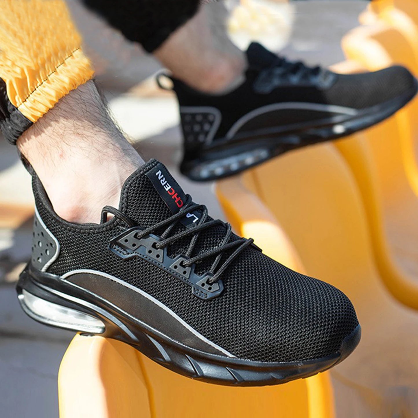 Chaussures De Sécurité Confort Amorti Air Embout Acier Semelle PU Antidérapante _Hi_chtgptapp_optimised_this_description-generator _Hi_chtgptapp_optimised_this_seo-meta-description _Hi_chtgptapp_optimised_this_seo-meta-title _Hi_chtgptapp_optimised_this_tags-generator _Hi_chtgptapp_optimised_this_title-generator adulte amorti air antidérapant atelier chantier chaussures sécurité cheville confort doublure coton embout acier epi modèle d010 protection orteils semelle pu tissu coton travail