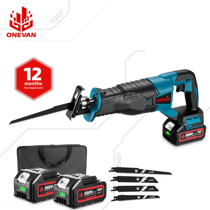 ONEVAN Scie Sabre Sans Fil 3000W 10000SPM Coupe Rapide Compatible Makita 18V 10000 spm 18v 2 batteries 3000w _Hi_chtgptapp_optimised_this_description-generator _Hi_chtgptapp_optimised_this_seo-meta-description _Hi_chtgptapp_optimised_this_seo-meta-title _Hi_chtgptapp_optimised_this_tags-generator _Hi_chtgptapp_optimised_this_title-generator batterie incluse bois certification ce compatible makita coupe bois coupe rapide poids 2kg profondeur 320mm sans fil scie alternative scie sabre