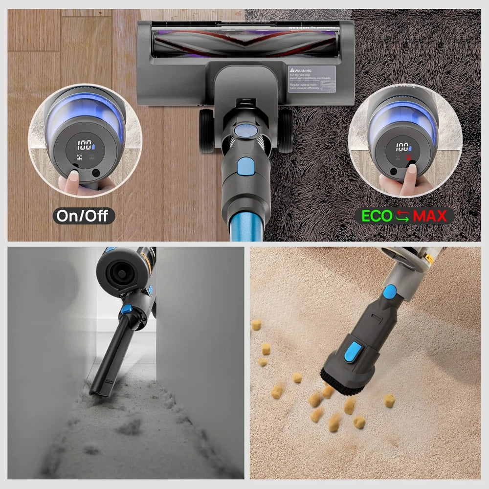 Aspirateur Sans Fil Avec Moteur Sans Balais Pour Animaux Et Poils