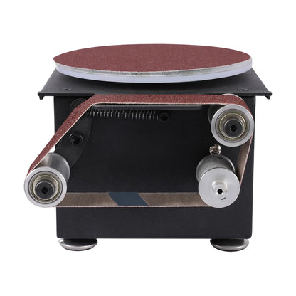 Mini ponceuse à bande 100 W – 7 vitesses, 10 bandes