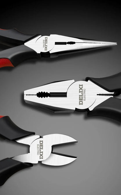 DELIXI Pince Multifonction Électrique Coupe Nette, Grande Ouverture Câbles - Manuzen