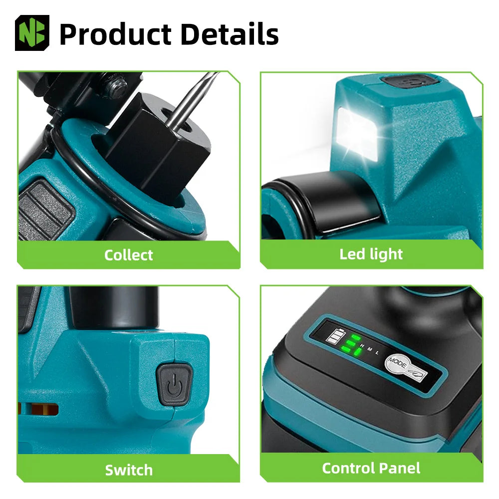 Découpeuse placo sans fil brushless – 3 vitesses