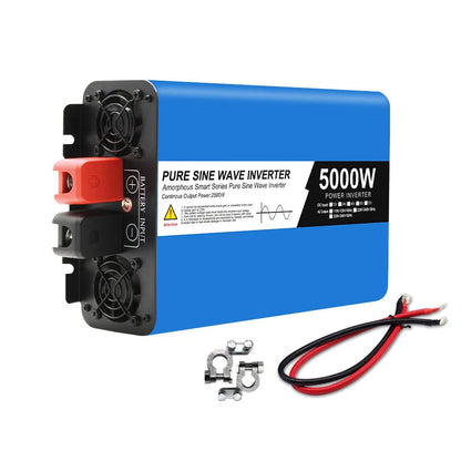 Onduleur À Onde Sinusoïdale Pure Puissant 12V-24V Vers 220V 12000W