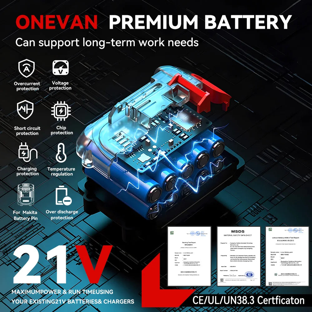 ONEVAN Clé À Chocs Brushless 1800 Nm 1/2 Pouce Compatible Makita 18V 1 1500w 1800 nm 18v 2 pouce 3 vitesses 7700 ipm _Hi_chtgptapp_optimised_this_description-generator _Hi_chtgptapp_optimised_this_seo-meta-description _Hi_chtgptapp_optimised_this_seo-meta-title _Hi_chtgptapp_optimised_this_tags-generator _Hi_chtgptapp_optimised_this_title-generator acier batterie incluse boulons m12 m16 brushless clé à chocs compatible makita couple élevé sans fil serrage rapide