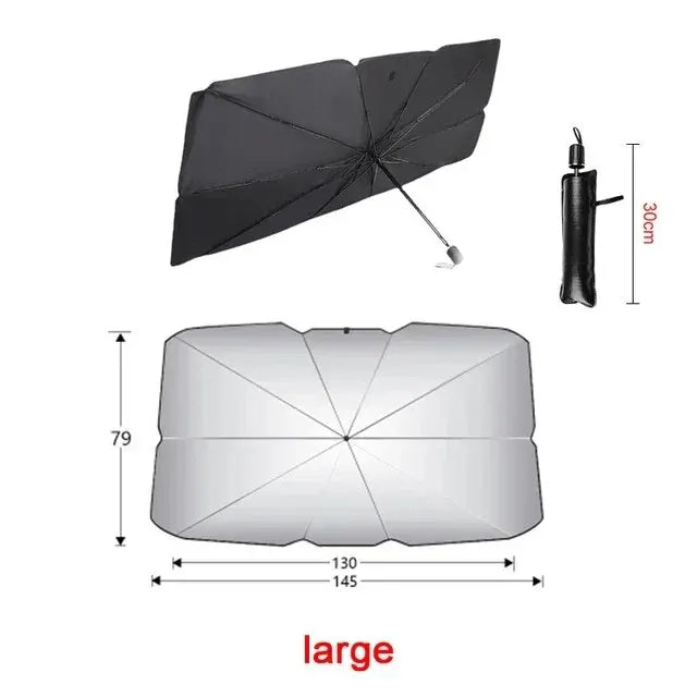 Parasol Voiture Pliable Parebrise Protection Solaire Vitres Grand France