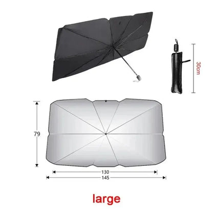 Parasol Voiture Pliable Parebrise Protection Solaire Vitres Grand France