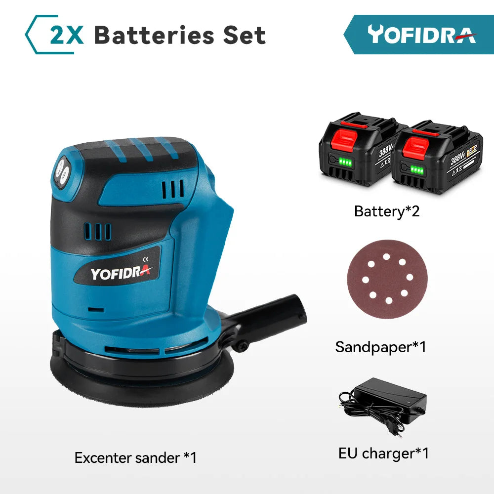 Yofidra Ponceuse Orbitale 125 mm Sans Fil - Finition Rapide - Makita 18V 2 x batteries - prise EU 10000 rpm 12000 rpm 18v 3 vitesses 8000 rpm _Hi_chtgptapp_optimised_this_description-generator _Hi_chtgptapp_optimised_this_seo-meta-description _Hi_chtgptapp_optimised_this_seo-meta-title _Hi_chtgptapp_optimised_this_tags-generator _Hi_chtgptapp_optimised_this_title-generator bricolage ce finition rapide makita 18v ponceuse 125 mm ponceuse orbitale ponçage sans fil yofidra
