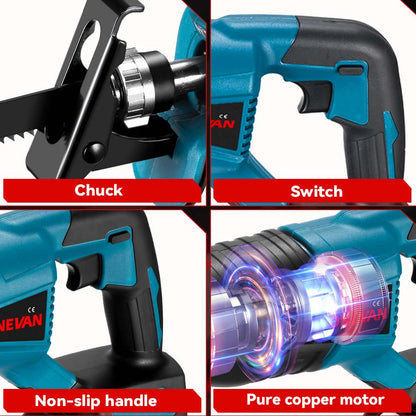 ONEVAN Scie Sabre Sans Fil 3000W 10000SPM Coupe Rapide Compatible Makita 18V 10000 spm 18v 2 batteries 3000w _Hi_chtgptapp_optimised_this_description-generator _Hi_chtgptapp_optimised_this_seo-meta-description _Hi_chtgptapp_optimised_this_seo-meta-title _Hi_chtgptapp_optimised_this_tags-generator _Hi_chtgptapp_optimised_this_title-generator batterie incluse bois certification ce compatible makita coupe bois coupe rapide poids 2kg profondeur 320mm sans fil scie alternative scie sabre