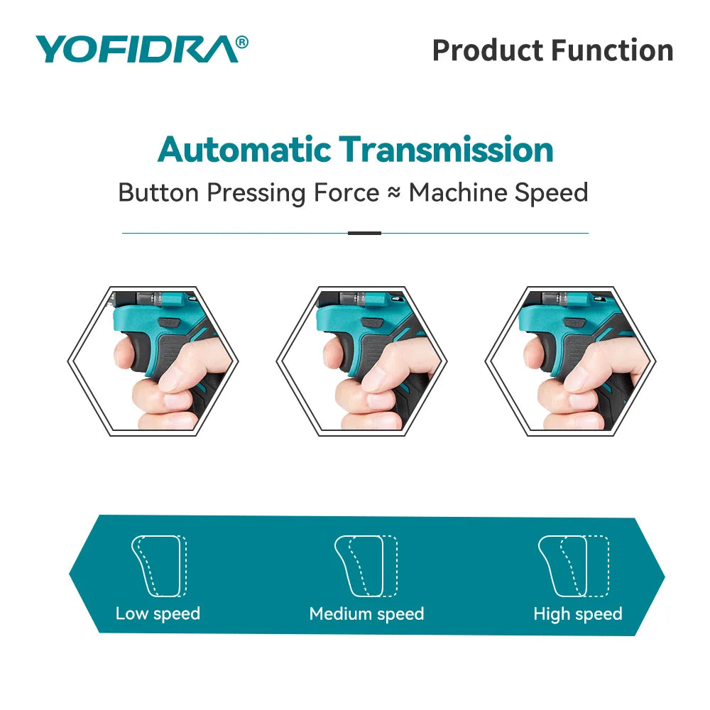 Yofidra Perceuse Visseuse À Percussion 700 Nm Brushless 18V Compatible Makita 13 mm 18v 3000 rpm 700 nm _Hi_chtgptapp_optimised_this_description-generator _Hi_chtgptapp_optimised_this_seo-meta-description _Hi_chtgptapp_optimised_this_seo-meta-title _Hi_chtgptapp_optimised_this_tags-generator _Hi_chtgptapp_optimised_this_title-generator batterie incluse bois bricolage brushless compatible makita couple élevé perceuse visseuse percussion perçage sans fil vissage yofidra