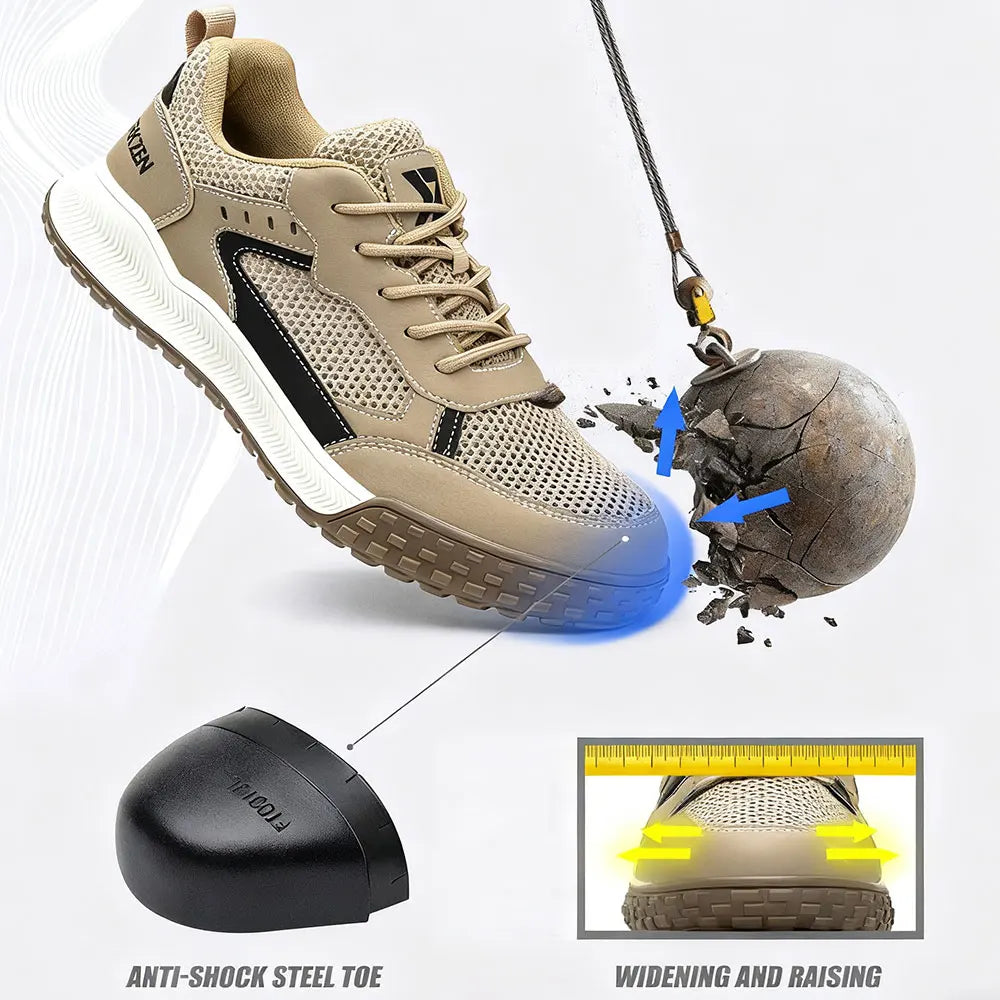 Chaussures De Sécurité Homme S3 Avec Bout En Acier Légères