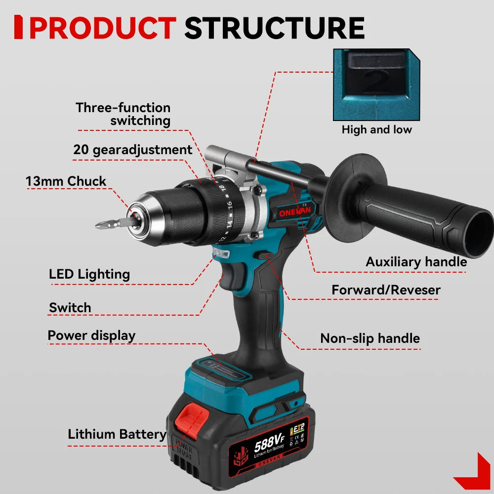 Perceuse à percussion ONEVAN 13MM 650N.M _Hi_chtgptapp_optimised_this_description-generator _Hi_chtgptapp_optimised_this_title-generator _Hi_chtgptapp_saved_this_description-generator _Hi_chtgptapp_saved_this_title-generator