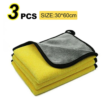 Chiffon Microfibre Multi-Usage CleanPro T054-3pcs-Jaune
