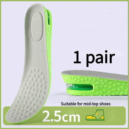Semelles Intérieures Pro Coussin D'air Gain De Hauteur