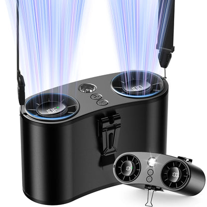 Ventilateur Portable Rechargeable ColdSky 20000 mAh Avec Affichage LED