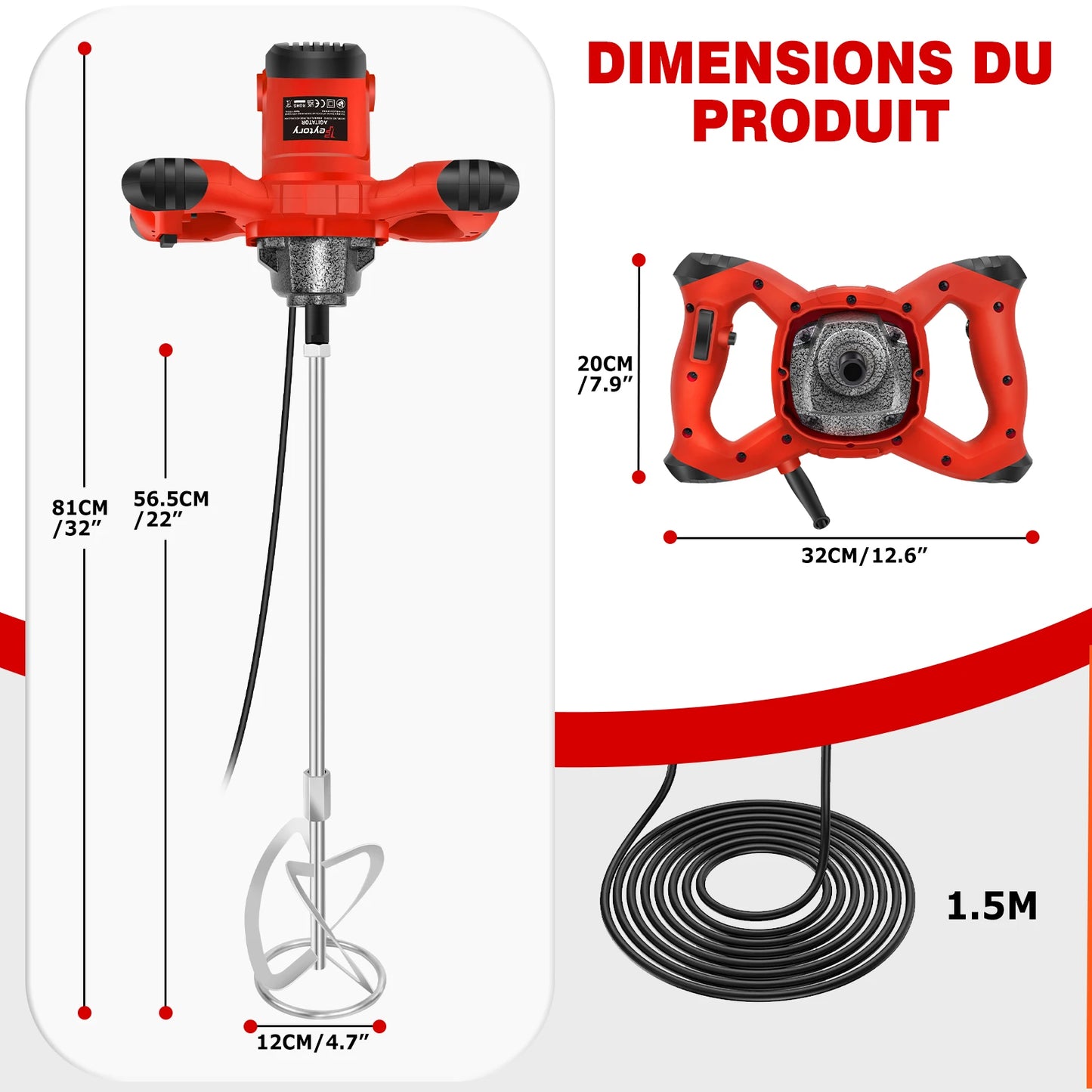 DayPlus Mélangeur 2600W Pro Mélange Rapide Homogène Axe M14 6 Vitesses 1700 tr 220 240v 2600w 6 vitesses _Hi_chtgptapp_optimised_this_description-generator _Hi_chtgptapp_optimised_this_seo-meta-description _Hi_chtgptapp_optimised_this_seo-meta-title _Hi_chtgptapp_optimised_this_tags-generator _Hi_chtgptapp_optimised_this_title-generator ce dayplus homogène m14 min mélange mélangeur métal plastique professionnel rapide vitesse variable
