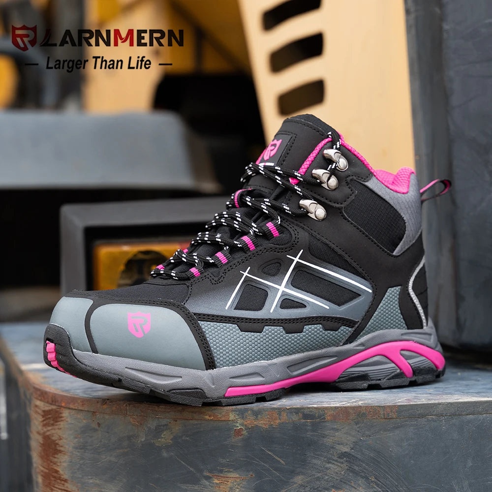 LARNMERN Bottes De Sécurité Embout Acier, Antidérapantes, Anti-Perforation _Hi_chtgptapp_optimised_this_description-generator _Hi_chtgptapp_optimised_this_seo-meta-description _Hi_chtgptapp_optimised_this_seo-meta-title _Hi_chtgptapp_optimised_this_tags-generator _Hi_chtgptapp_optimised_this_title-generator anti perforation antidérapant bottes sécurité chantier construction cuir fendu doublure coton embout acier hauteur cheville larnmern protection travail semelle eva