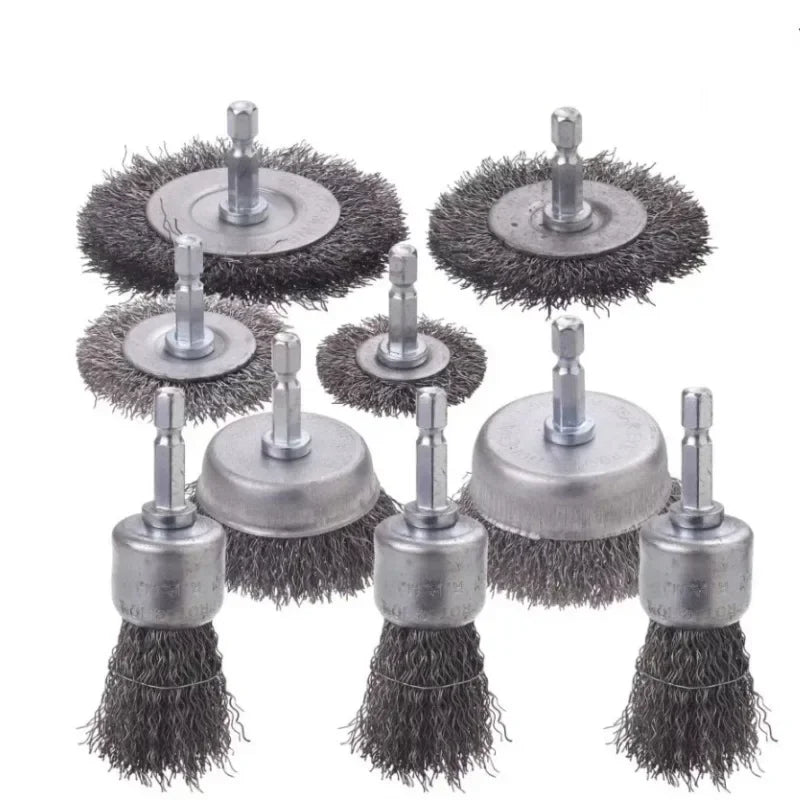 Brosse métallique pour perceuse IronPro 9 Model