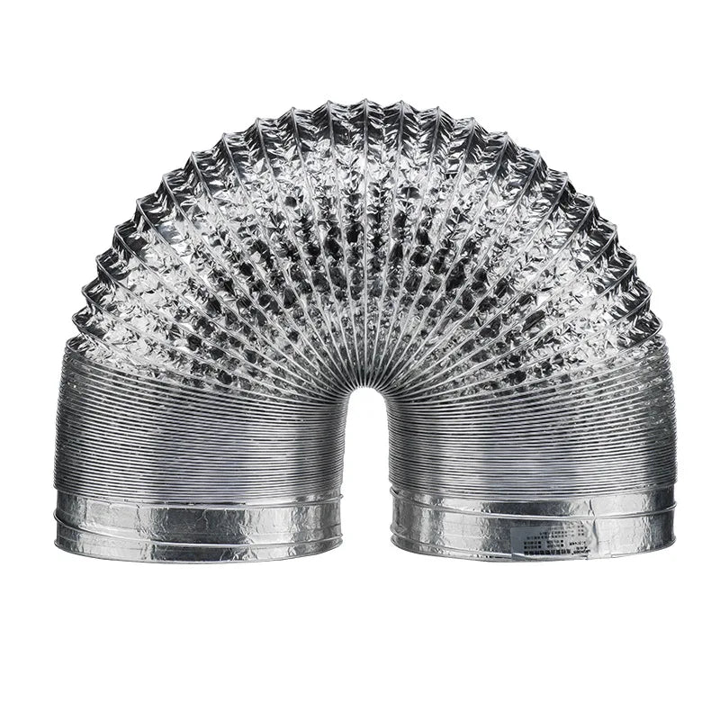 Tuyau de Ventilation en Aluminium Télescopique 80 100 120 150 200 mm
