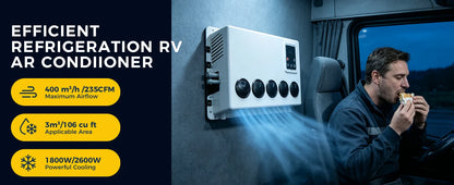Climatisation Camping Car 12V 24V Toit Électrique Pour Remorques