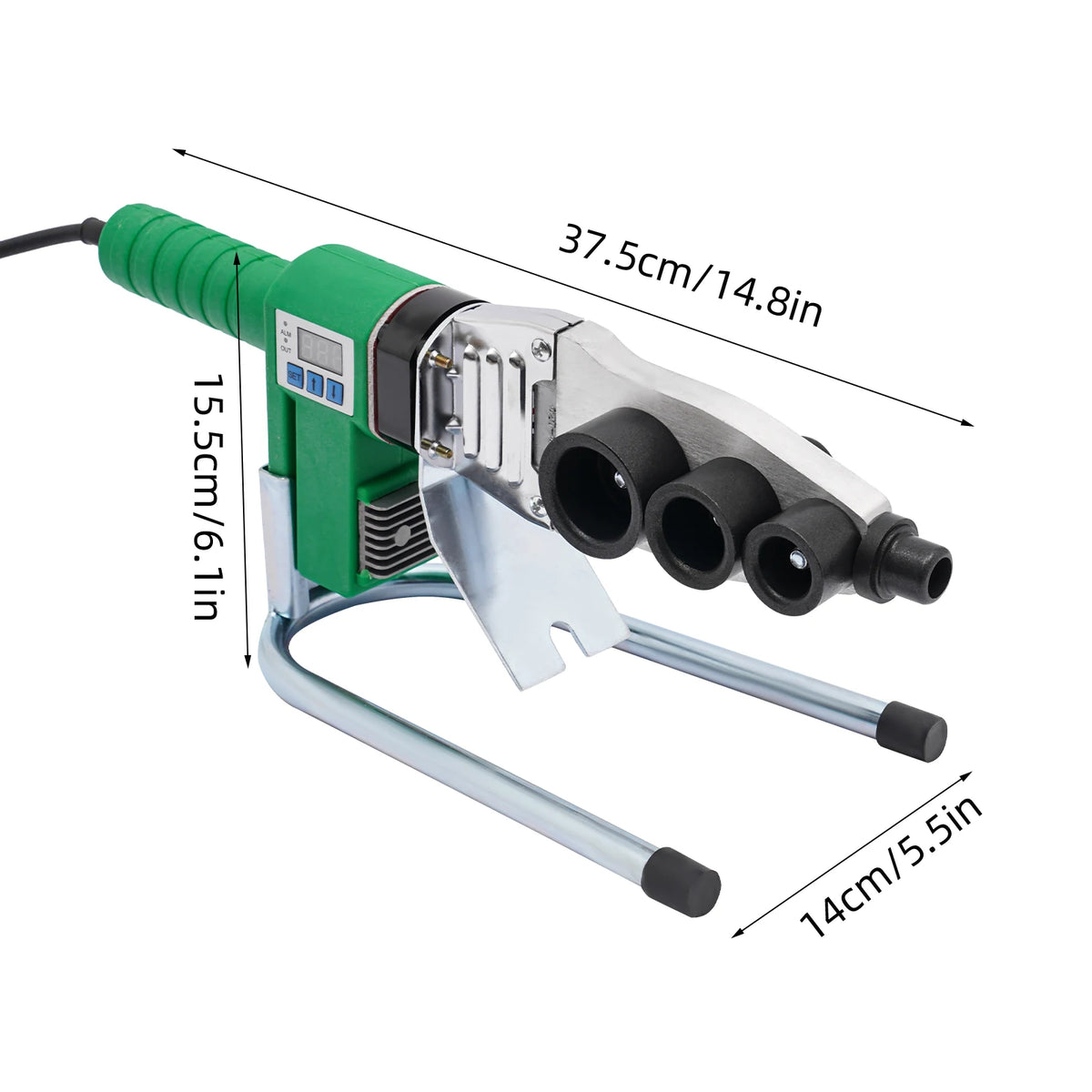 Soudeuse de tubes plastiques 1 500 W – thermofusion