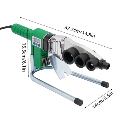 Soudeuse de tubes plastiques 1 500 W – thermofusion