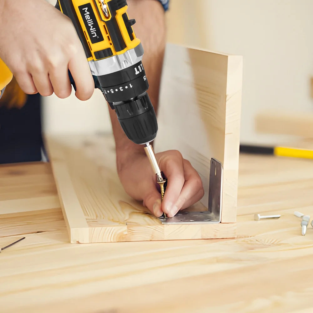 MELLWIN Perceuse À Percussion Sans Fil Couple Élevé Compatible Makita 18V