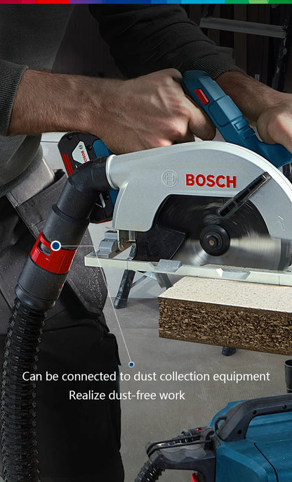 Bosch GKS 185-LI Scie Circulaire Sans Fil Professionnelle, 18V, 165mm - Manuzen