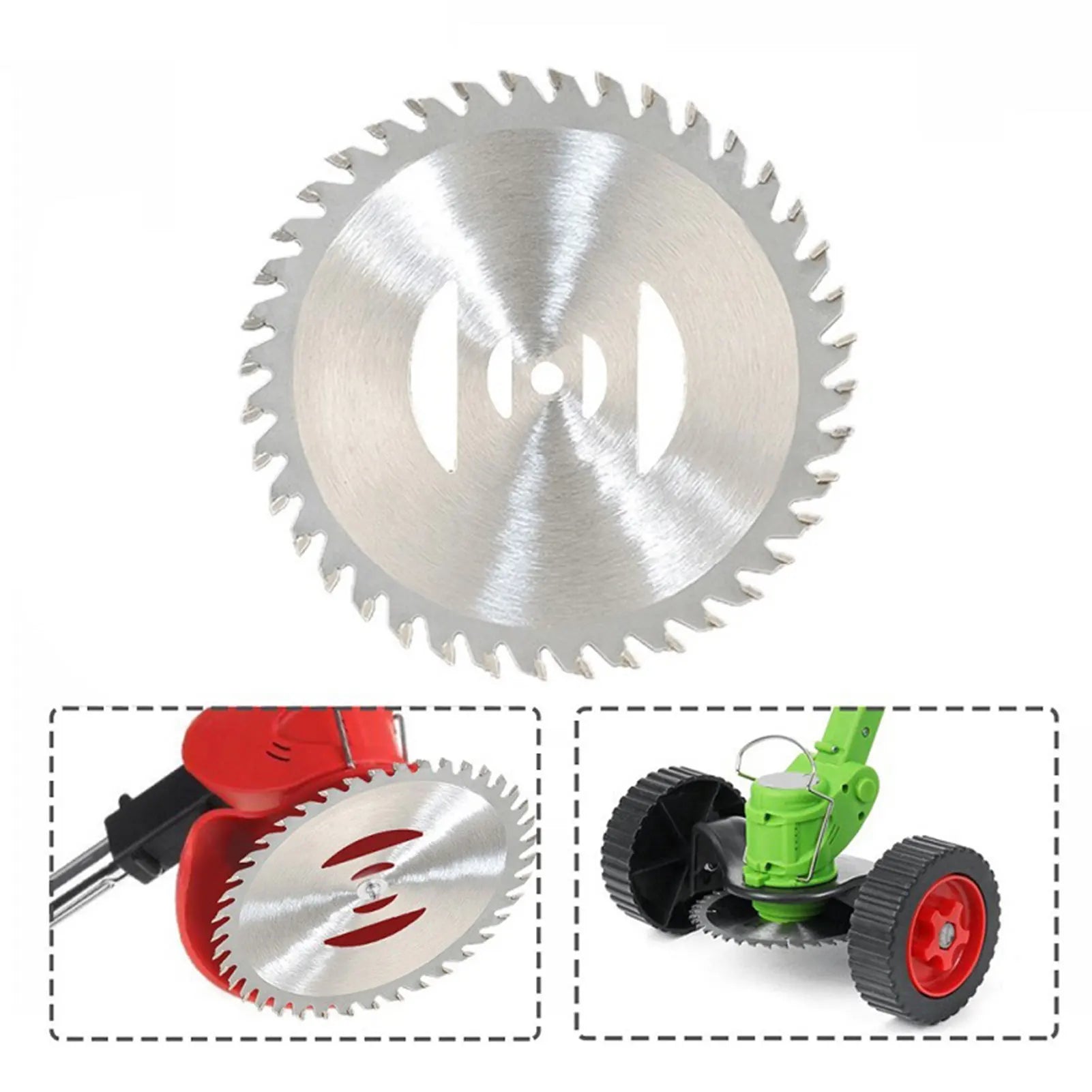 Lame Tondeuse 40 Dents Tranchante et Robuste pour Jardin Extérieur