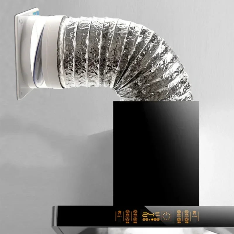 Tuyau de Ventilation en Aluminium Télescopique 80 100 120 150 200 mm