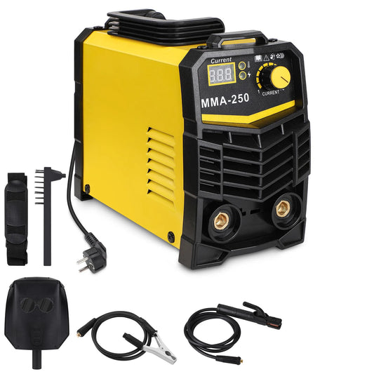 Machine À Souder MMA 250A 220V Soudage Électrique Bivoltage Jaune Espagne