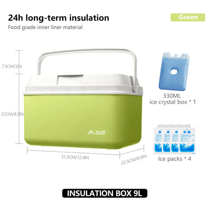Glacière Portable BISINNA 6L 9L 15L Pour Pique Nique
