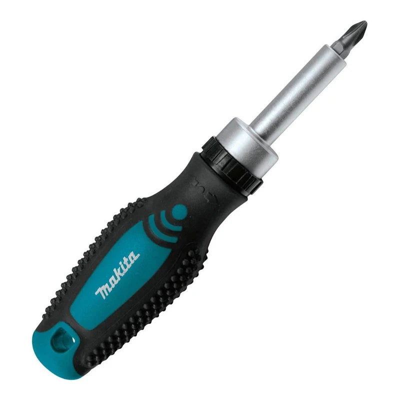 Tournevis Magnétique Cliquet Makita D58833 Embouts Remplaçables et Antidérapant