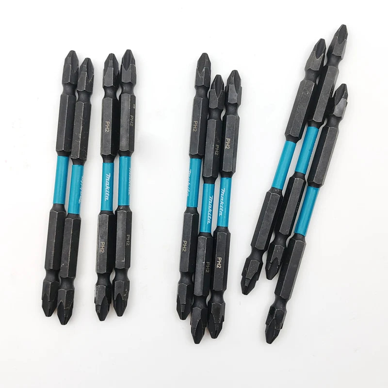 Makita PH2 110mm Double Tête Perceuse Percussion Longue Durée Sans Rouille 2pcs