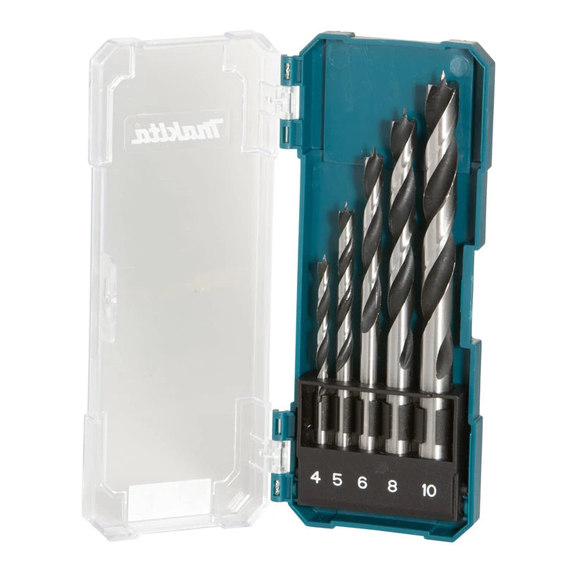 Makita Jeu Forets HSS Métal Et Bois Performance Durable Hélicoïdaux Tailles