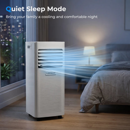 Climatiseur Mobile 14000 BTU Refroidissement Déshumidification Pièces 100 m3