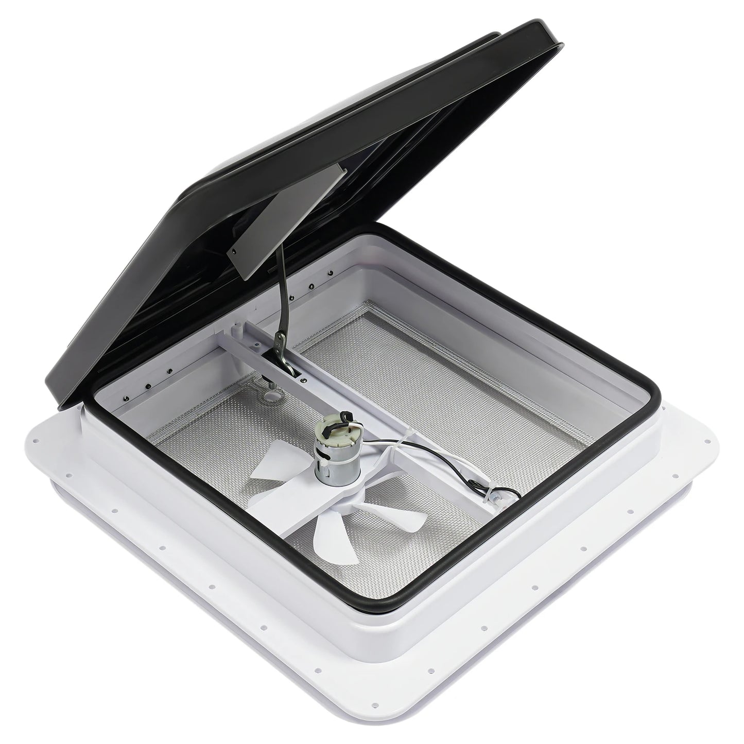 Ventilateur De Toit RV Avec Lucarne 420x420 Mm Camping-car
