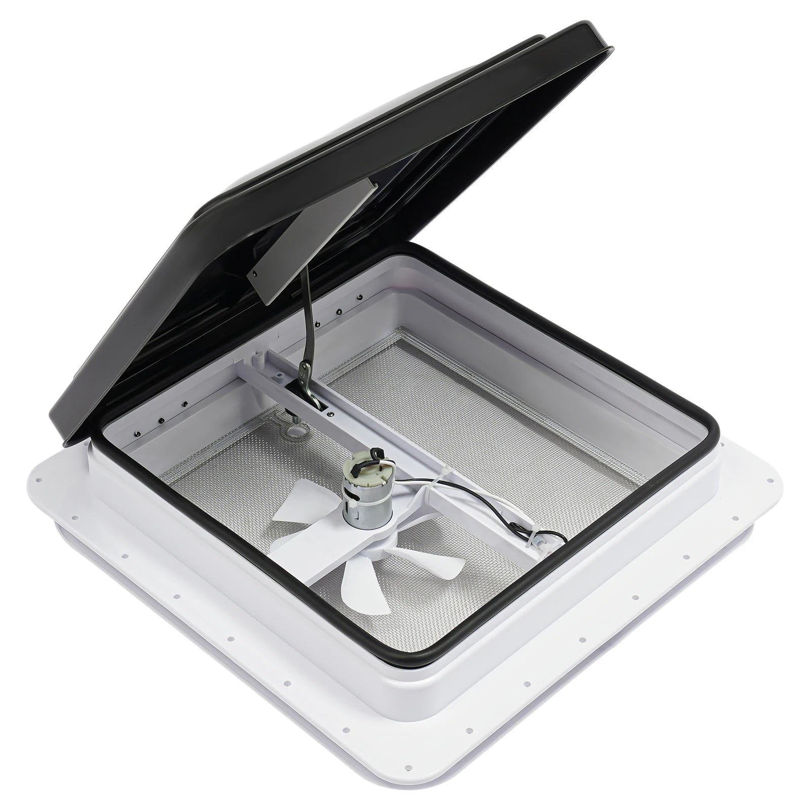 Ventilateur De Toit RV Avec Lucarne 420x420 Mm Camping-car