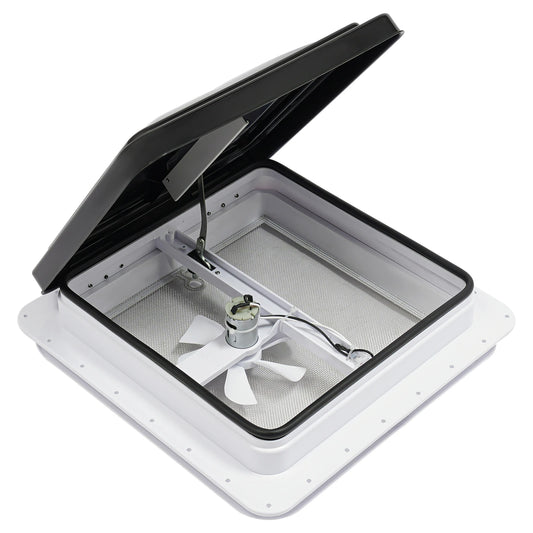 Ventilateur De Toit RV Avec Lucarne 420x420 Mm Camping-car